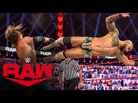Ricochet vs. AJ Styles: Raw, Jan. 18, 2021