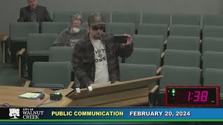 Walnut Creek City Council considering changes to meetings following antisemitic outbursts