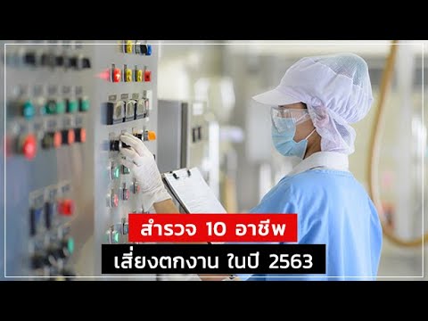 10 อาชีพเสี่ยงตกงาน ปี 63