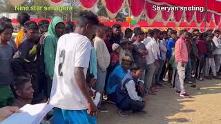 Nine star simagora vs sheryan sporting Kanderbeda football tournament#viralvideo#jamkekhelo