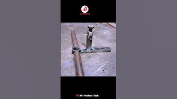 How to Make Thread without Die and Lathe machine #machine #threadcutting #threadingtools #youtube