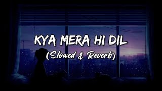 Kya Mera Hi Dil Mila (Slowed Reverb) Lyrical | Saaj Bhatt | Kya Mera Hi Dil Mila Todne Ke Liye