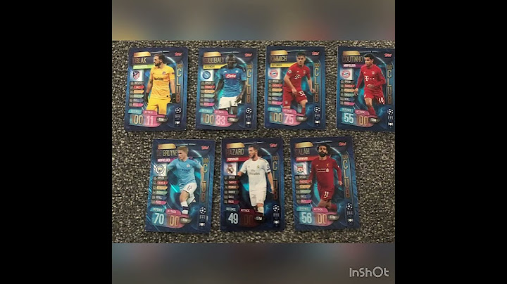Every 100 club in my collection (match attax)