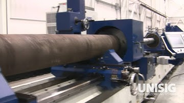 UNISIG B630-10M Deep Hole BTA Drilling and Pull Boring Machine