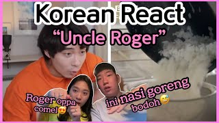 Koreans Reaction to Comments - Uncle Roger Nasi Goreng Telur