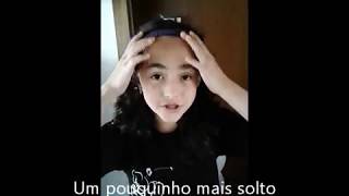 Como Fazer Cachos Nos Cabelos Usando Uma Meia