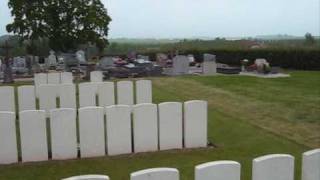 Berthaucourt Communal Cemetery, Pontru, Aisne, France