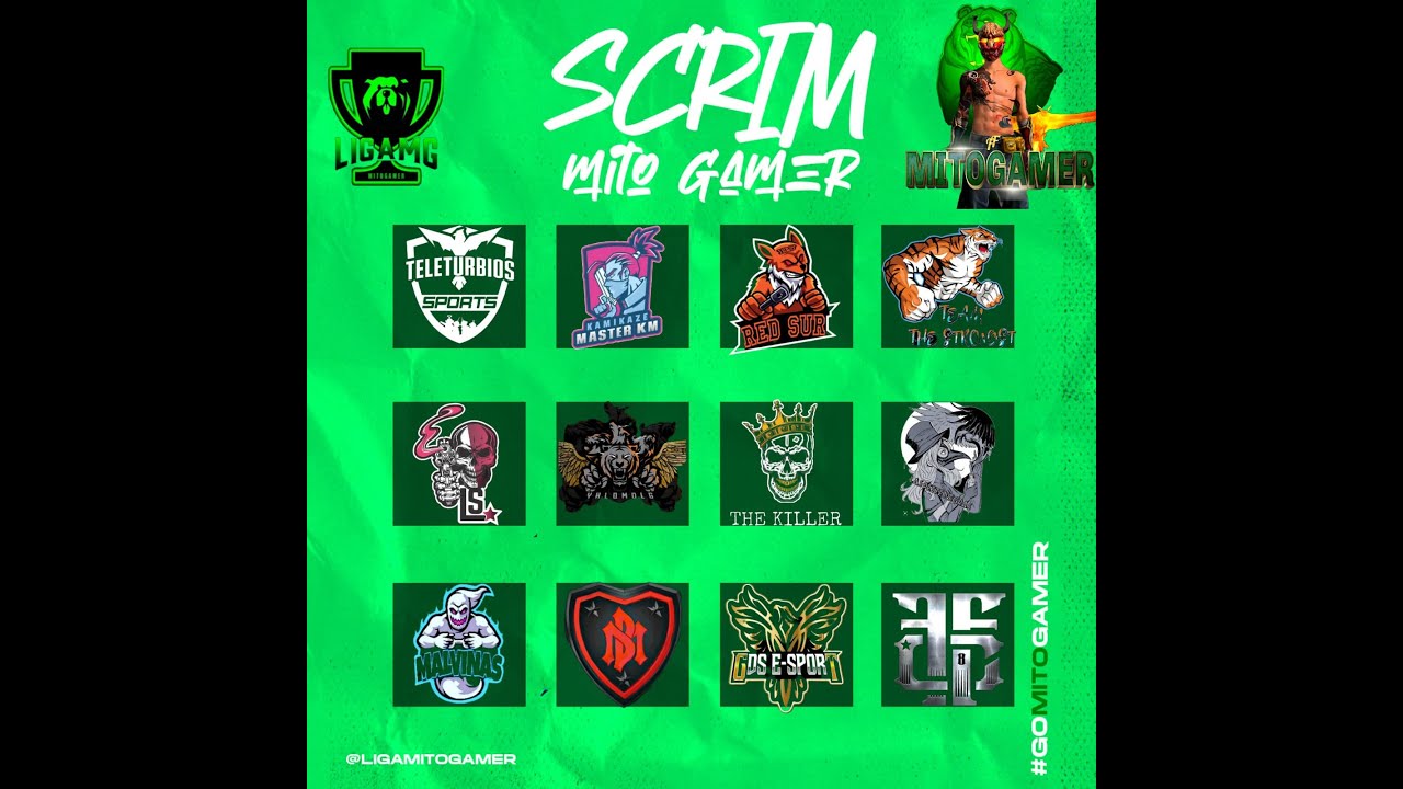 🔴 SCRIM LIGA MITOGAMER 🔴 LOS MEJORES CLANES TEAM SPORT EN UNA SALA ...