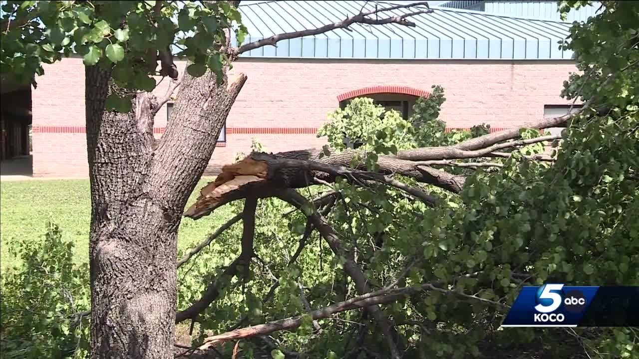 Person dead after tree falls on home during storms in Creek County ...