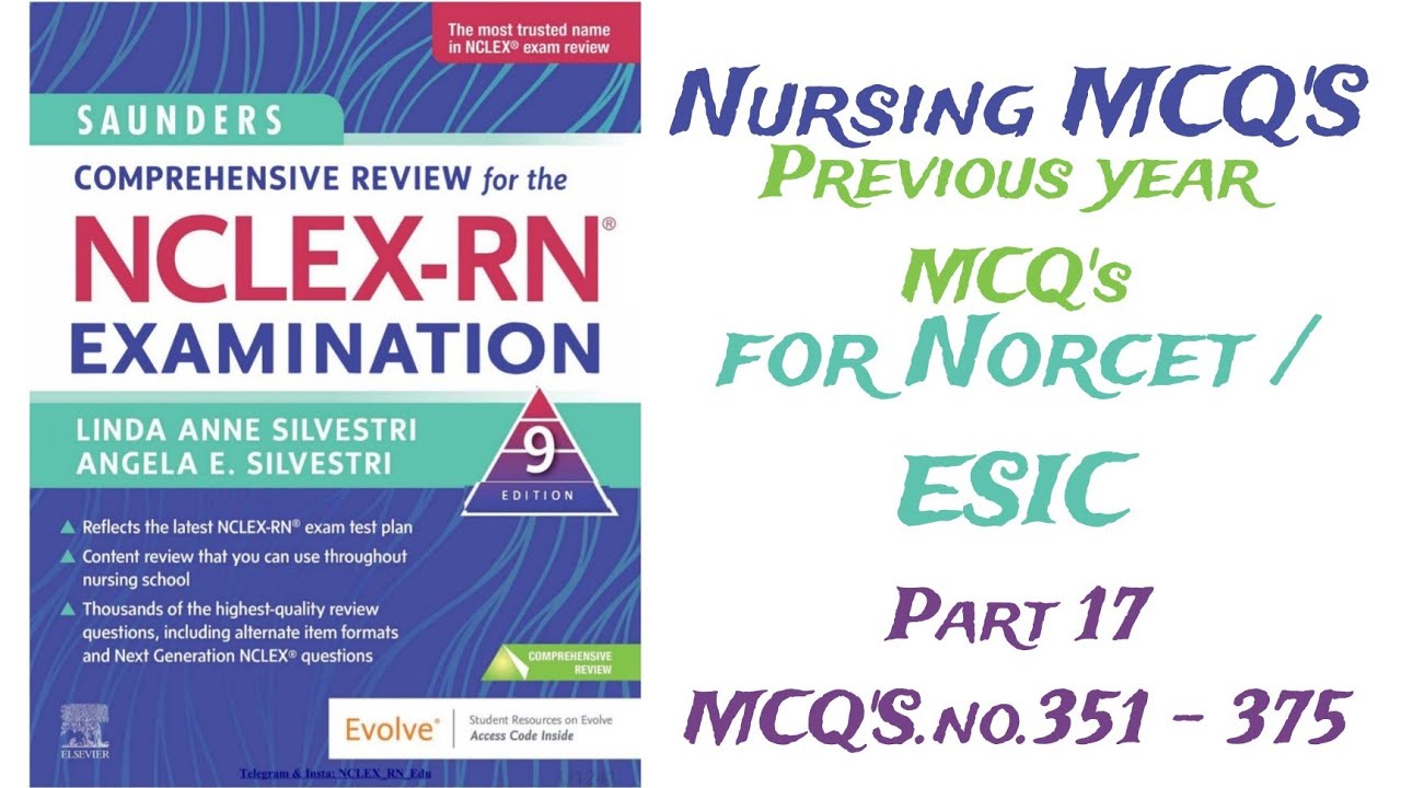 nursing-mcq-s-norcet-aiims-jipmer-previous-year-questions-and