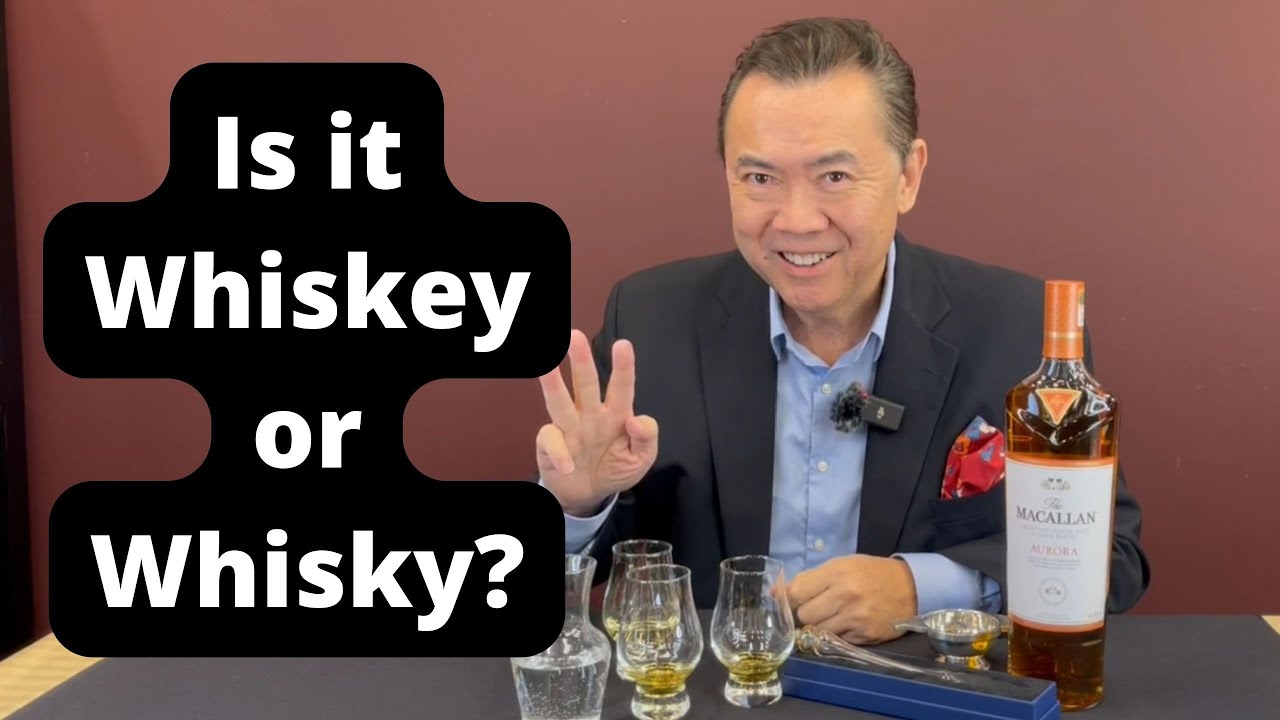 Do you spell Whisky? Or Whiskey? | APWASI | Whiskey | Dr. Clinton Lee