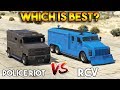 GTA 5 ONLINE : RCV vs POLICE RIOT (WHICH IS BEST?)