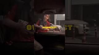 She Kicked Him For Not Opening The Car Door