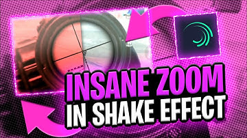 Insane Zoom in shake effect Tutorial || Alight motion Tutorial