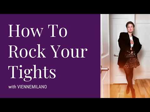 Rock Your Tights: Rockstar-Inspired Outfit