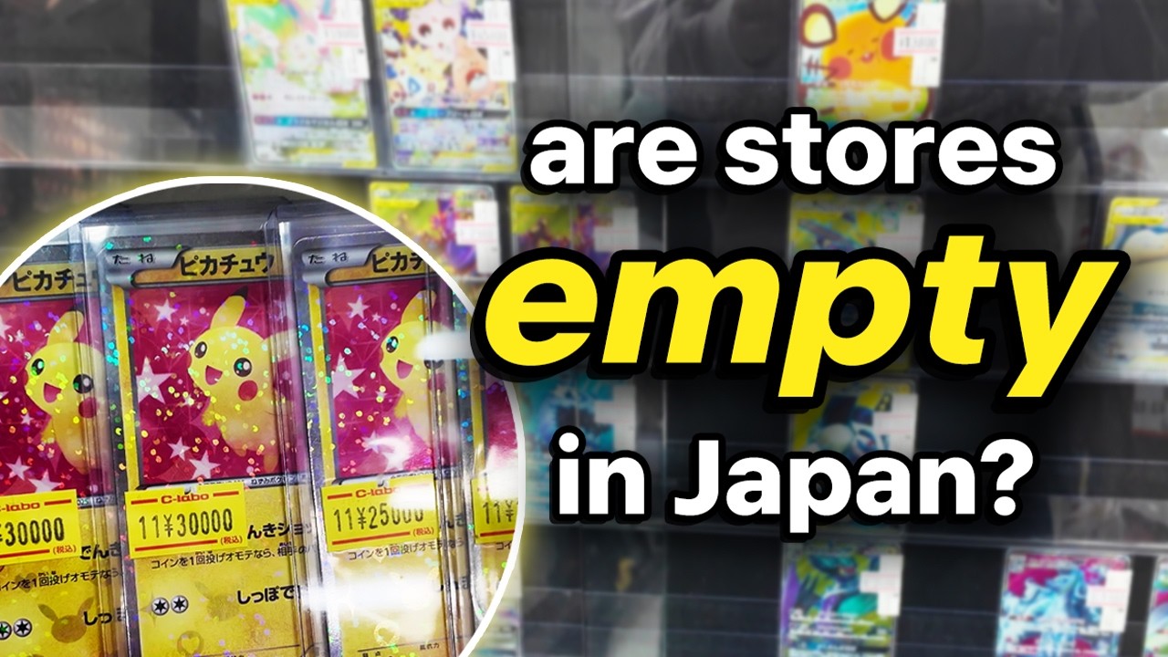 The Sad Reality of Osaka's Pokemon Card Stores - YouTube