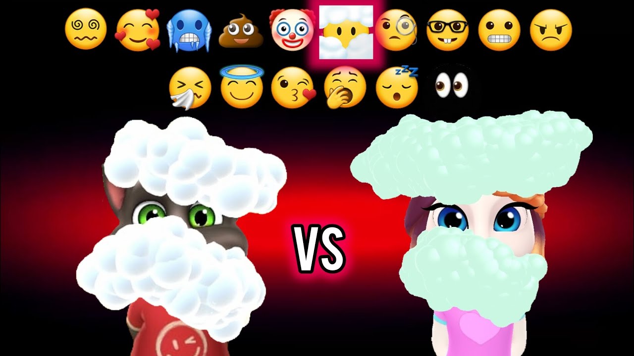EMOJI - TALKING TOM 2 VS TALKING ANGELA 2