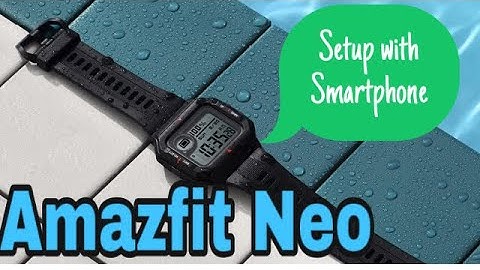 Amazfit Neo Setup With Smartphone Explained #AmazfitNeo #AmazfitSmartWatches #TrendingSmartWatch