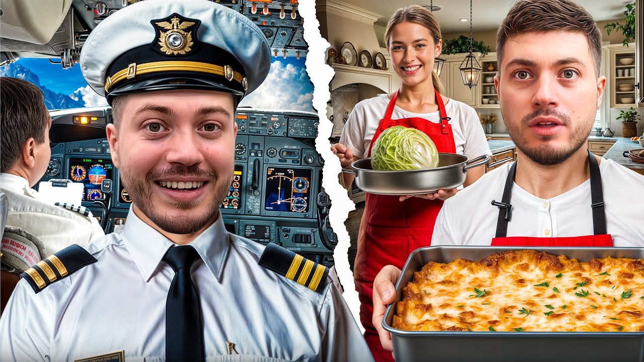 РЖАЧНЫЙ ПОЛЁТ НА САМОЛЁТЕ✈️| МИЛЫЙ КУКИНГ С СОНЕЙ НА КВАРТИРЕ