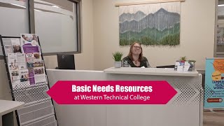 Basic Needs Resources at Western Technical College