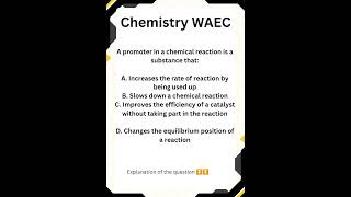 Promoters in chemistry made easy, this substance makes catalyst work harder #chemicalsociety #chem