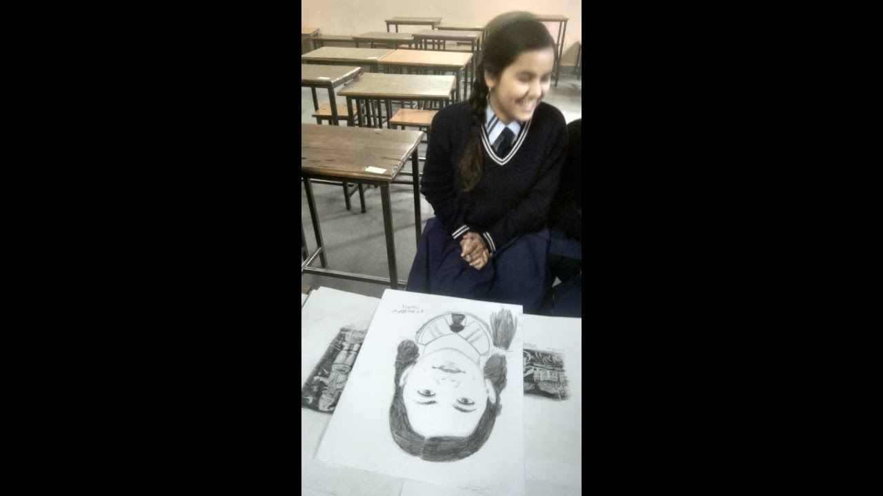 RES, bikaner | literature program of RES | Child group learn from pictures | memory |