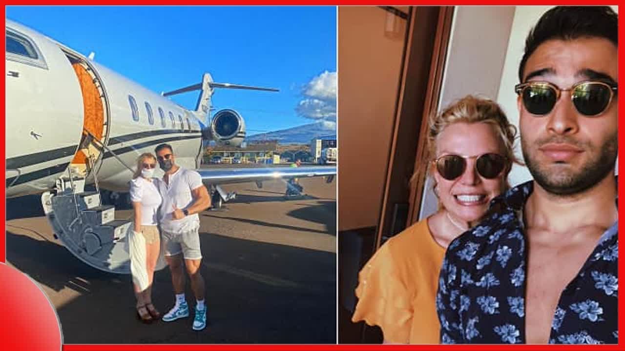 Britney Spears heads to Hawaii with boyfriend Sam Asghari for early
