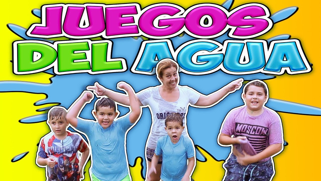 LOS JUEGOS DEL AGUA WATER BALLOON FIGHT YouTube