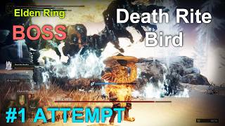 Elden Ring Death Rite Bird BOSS Fight at Mountaintops of the Giants