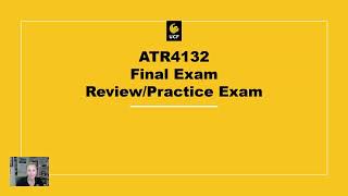 ATR4132 Final Exam Practice Exam