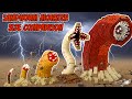 LEGO Death Sandworm Evolved | Comparación de tamaño del monstruo del desierto | Brick Trick ESP