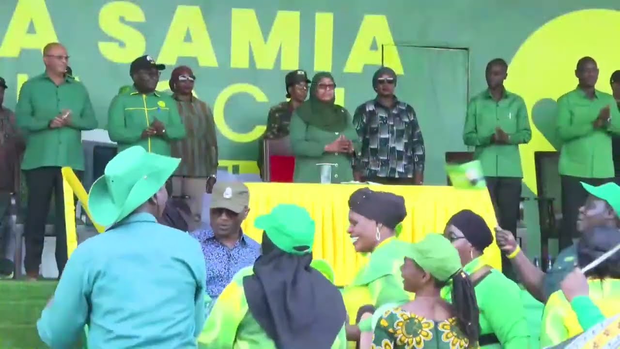 Rais Samia Acheza Hadharani video kamili Ya Elizabeth Maliganya Iliyotikisa kampeni za CCM Nzega2025