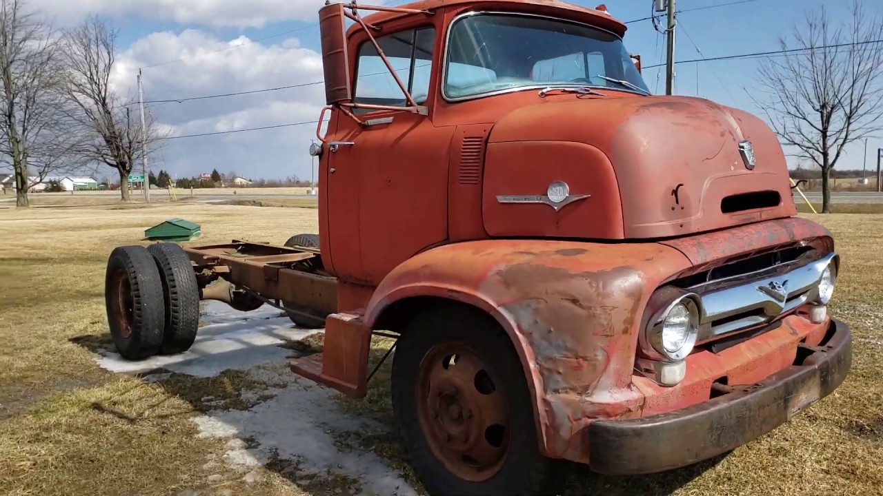 1956 Ford C600 COE used classic inspection in Ontario | GetInspected 0400 🇨🇦