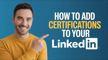 How to Add Certifications to your LinkedIn (Step by Step) #linkedin