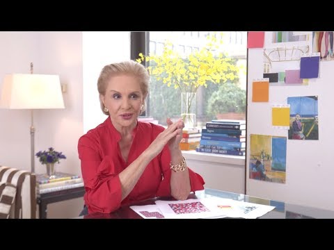 Spring 2018 - Carolina Herrera Interview | Carolina Herrera New York