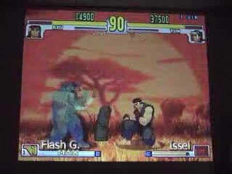 SFIII: 3rd Strike - Ken & Ryu [FlashG] vs Yun [Issei]