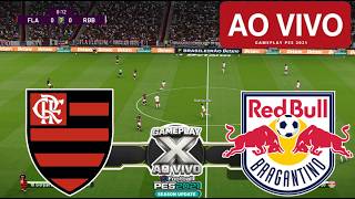 FL4M3NGO X BR4G4NT1NO I 4O V1VO COM 1M4G3NS I GAMEPLAY NO PES 21-SIMULAÇÃO VÍDEO GAMER