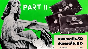 Passap Audio Cassette 2: Knitting a Small Sweater