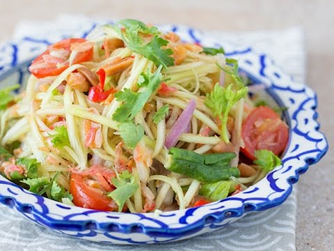 Video 清邁學煮泰式沙律,超易學The Making of Thai Salad Siam Rice Cookery... - youtube