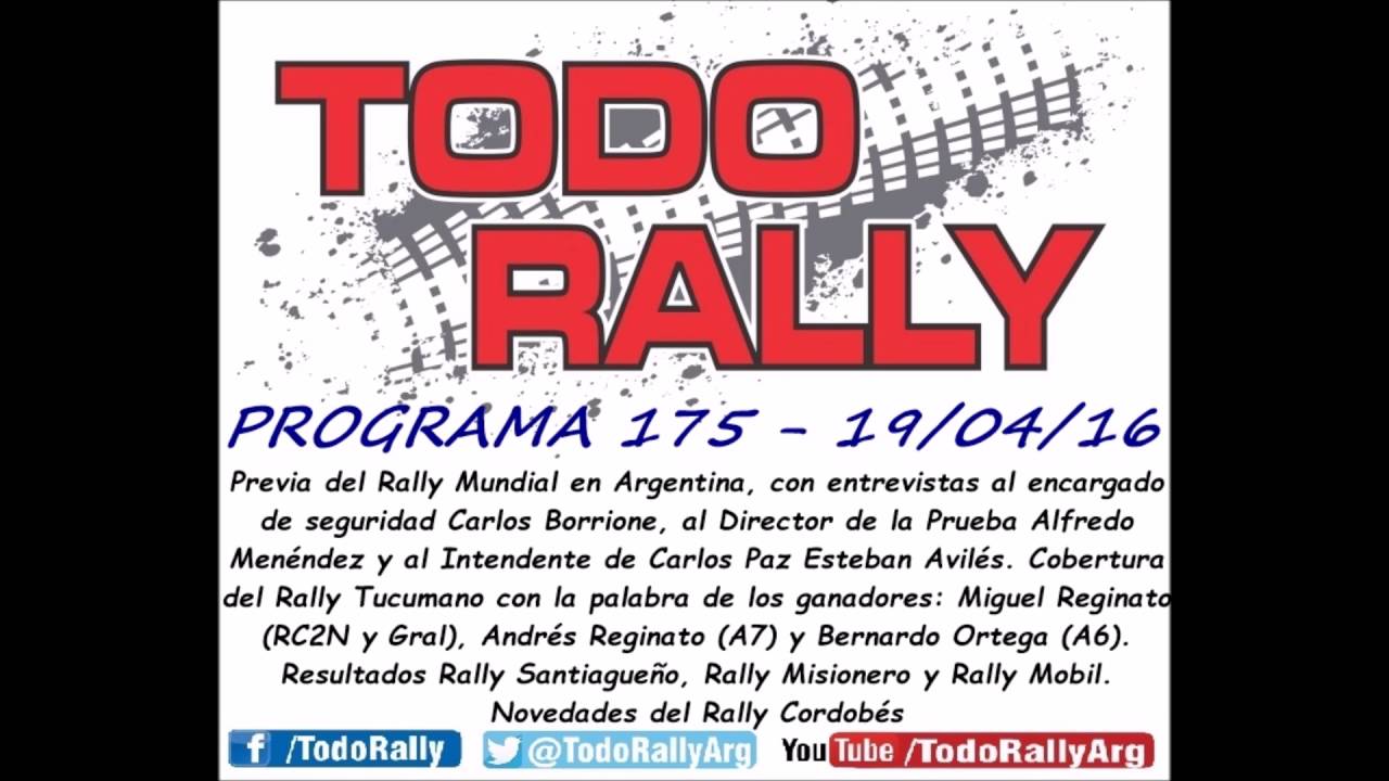 Todo Rally 19-04-16 upload image