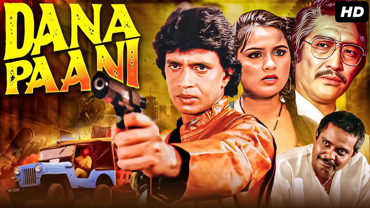Mithun Chakraborty's DANA PAANI - Full Hindi Action Movie | Padmini Kolhapure | Bollywood Movie