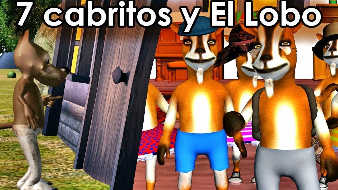 Cancion del Cuento de los 7 cabritos y el lobo | Cuentos Infantiles en español