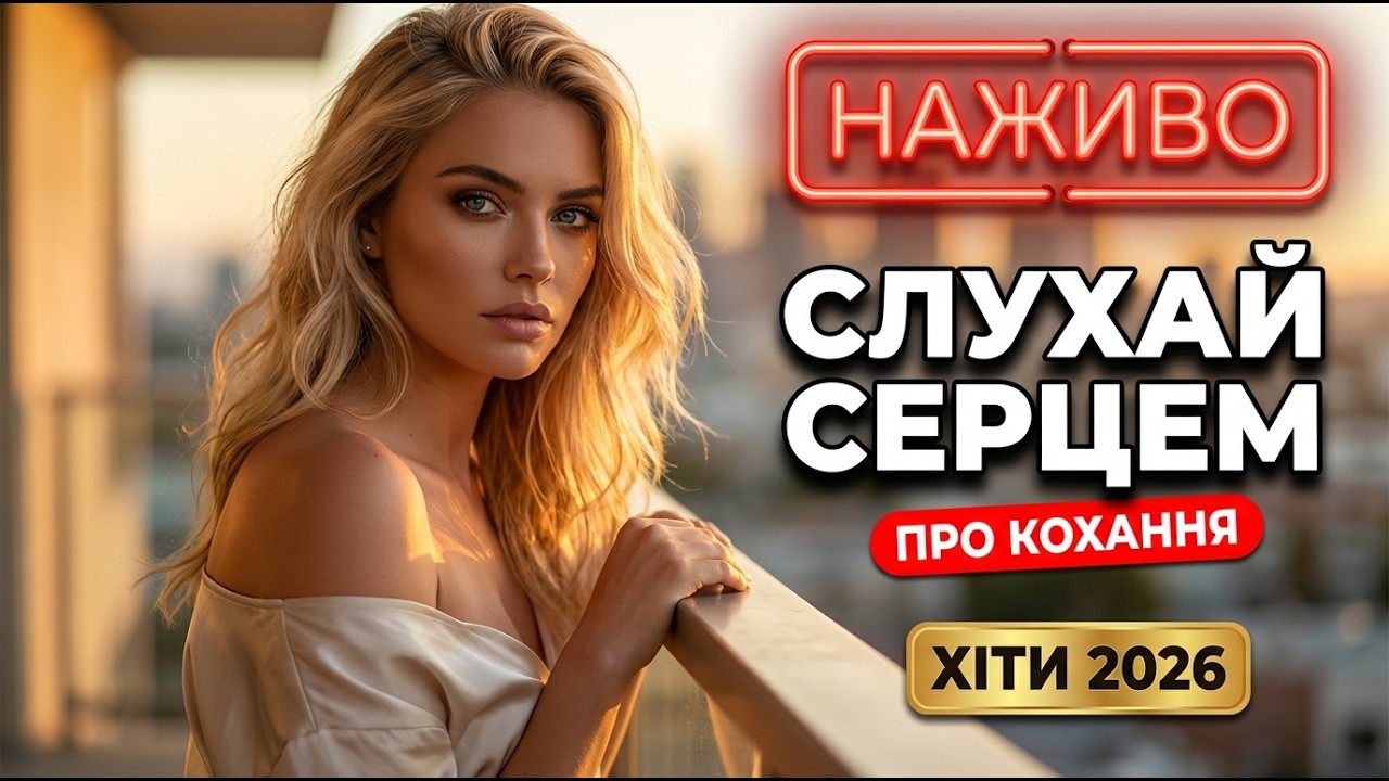 🌹 Українські романтичні хіти — LIVE