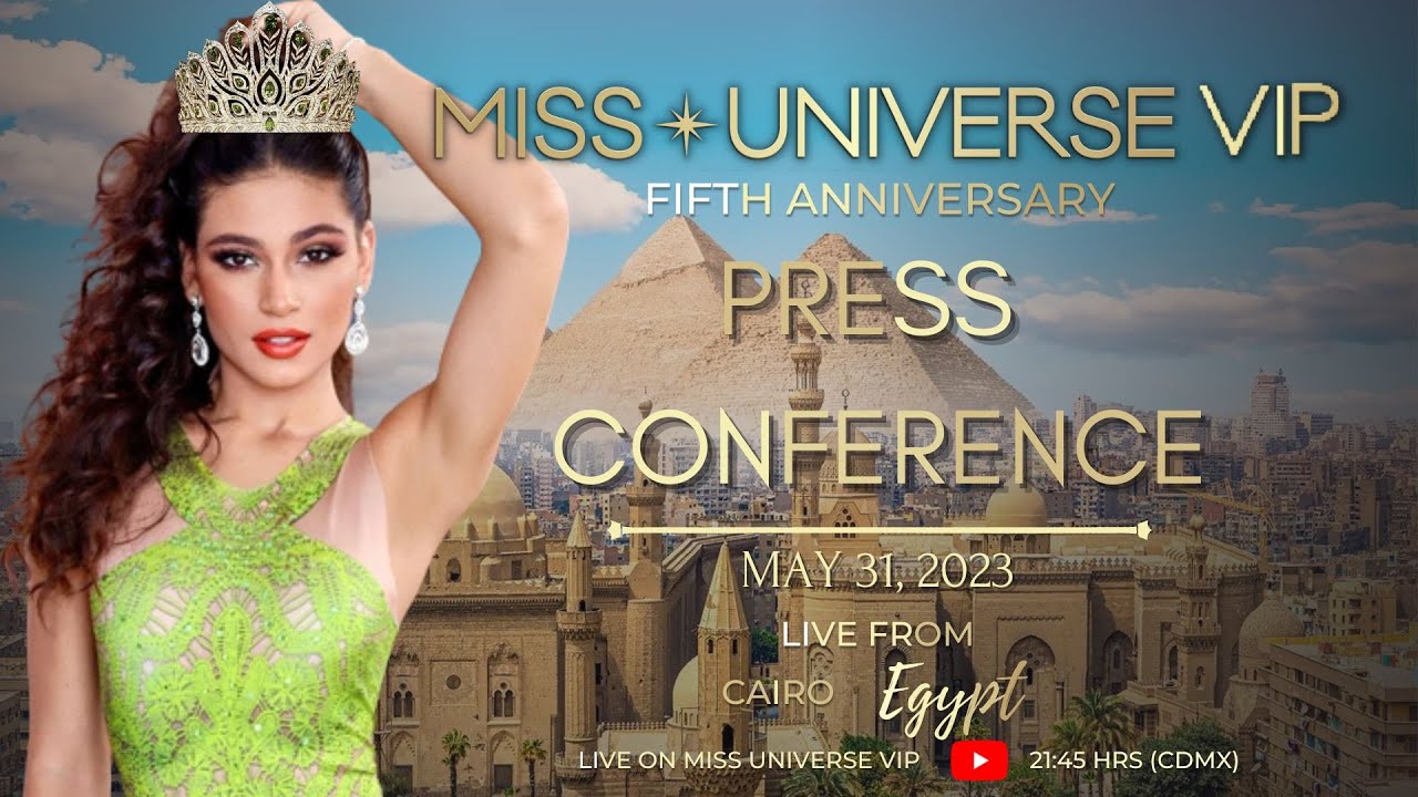 PRESS CONFERENCE | MISS UNIVERSE VIP | FIFTH ANNIVERSARY | -no tengo