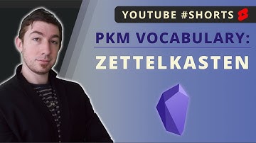 YouTube #Shorts | PKM Vocabulary: Zettelkasten