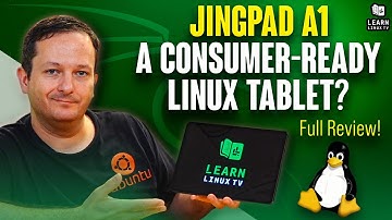 The JingPad A1 Linux Tablet, Full Review!