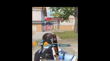 😹 This funny enemy Killing bots wait for end 🤣 #funny #bot #shorts #victor #bgmi #viral