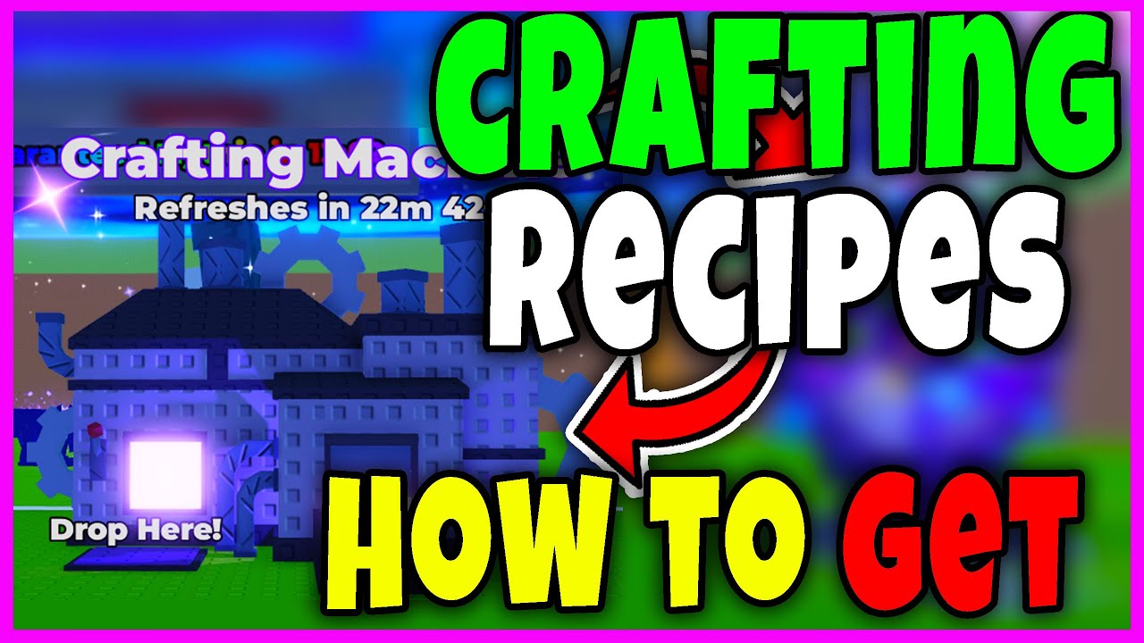 ALL CRAFTING MACHINE RECIPES - CRAFTING FULL GUIDE [DON'T WAKE THE ...