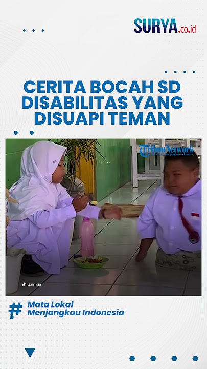 Cerita Bocah SD yang Viral Disuapi Teman Sekelas Cita Cita Jadi Guru hingga Selalu Semangat Belajar