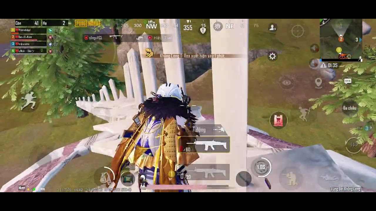 Change bullets in a hurry, continuous combat.😅😅